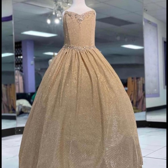 Cinderella Couture Girls Pageant Dress